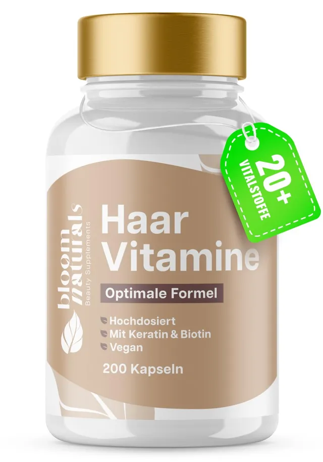 bloom-naturals-haar-vitamine-kapseln-200-st-ck-biotin-zink image 1