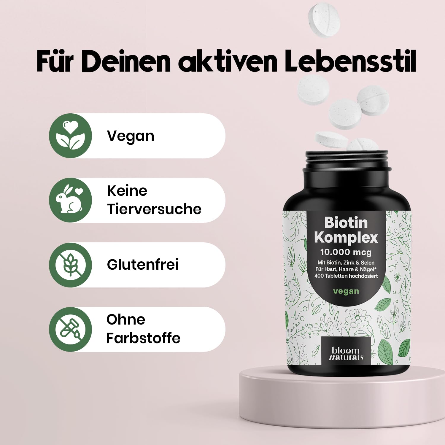 bloom-naturals-biotin-zink-selen-tabletten-10000-mcg-400-st-ck image 4