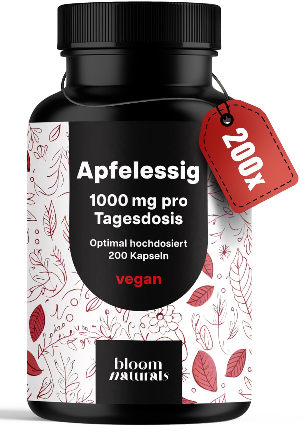 bloom-naturals-apfelessig-kapseln-200-st-ck-vegan-hochdosiert image 1