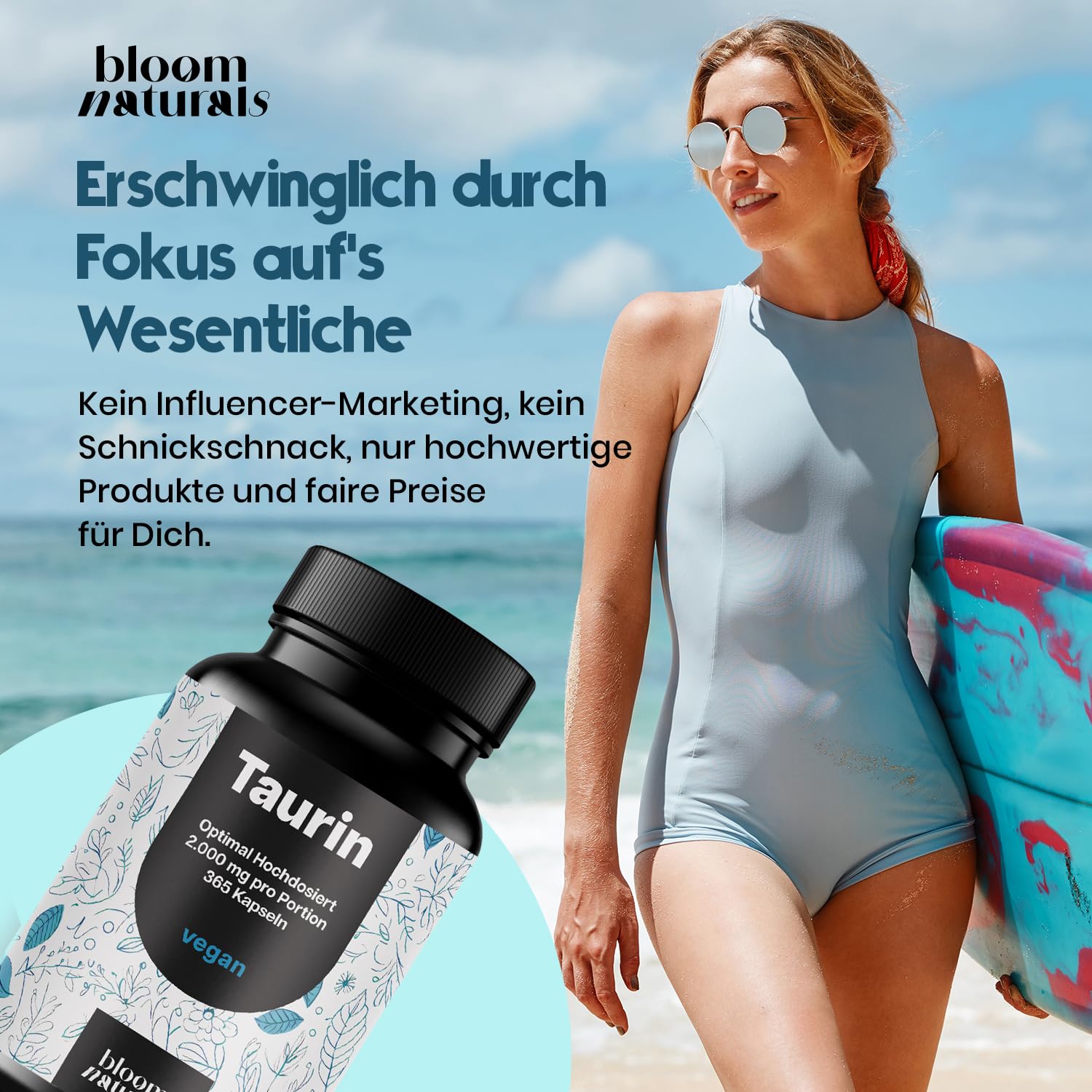 bloom-naturals-taurin-kapseln-365-st-2000-mg-vegan-hochdosiert image 5