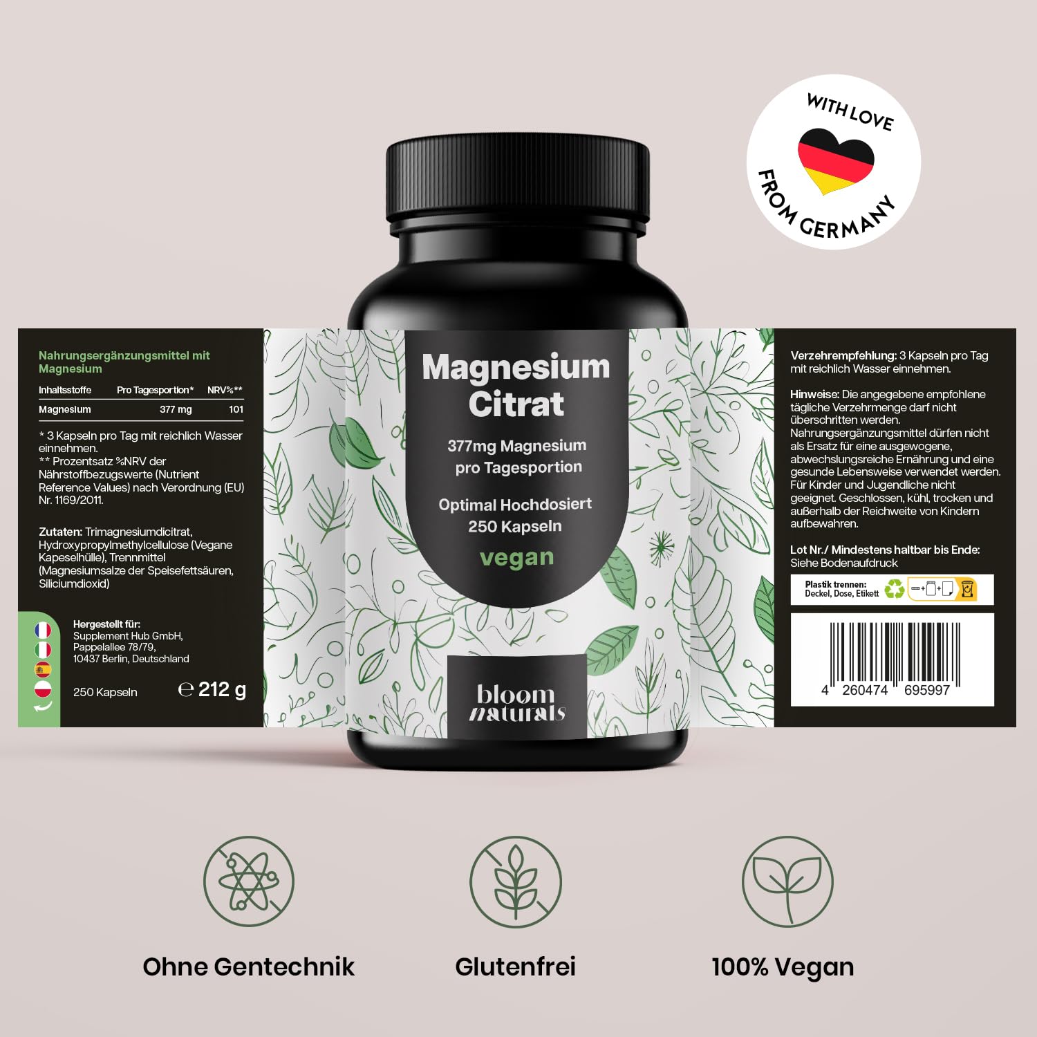 bloom-naturals-magnesiumcitrat-kapseln-hochdosiert-250-st-ck-vegan image 7