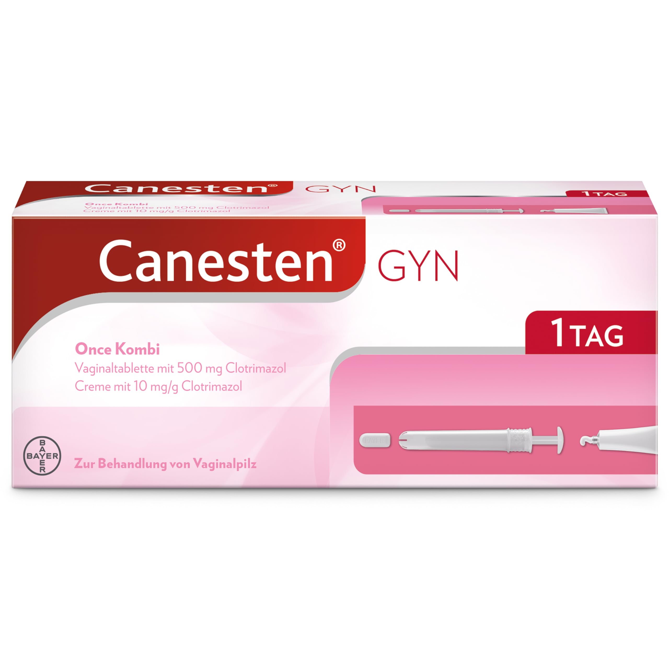 canesten-gyn-once-kombi-scheidenpilz-set-1-tablette-20-g-creme image 1