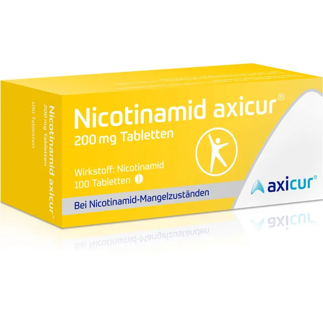 nicotinamid-axicur-200-mg-tabletten-100-st-vitamin-b3 image 1