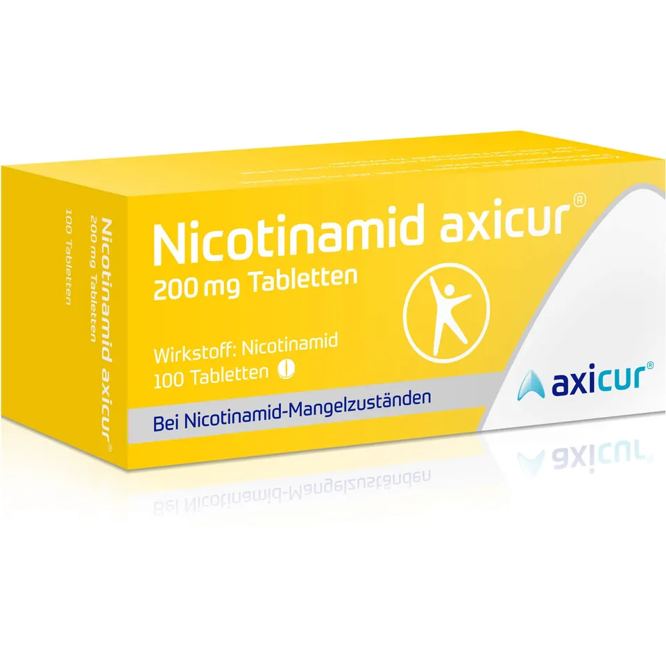 nicotinamid-axicur-200-mg-tabletten-100-st-vitamin-b3 image 1
