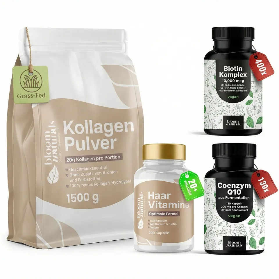 bloom-naturals-beauty-bundle-kollagen-set-f-r-haut-haare-n-gel image 1