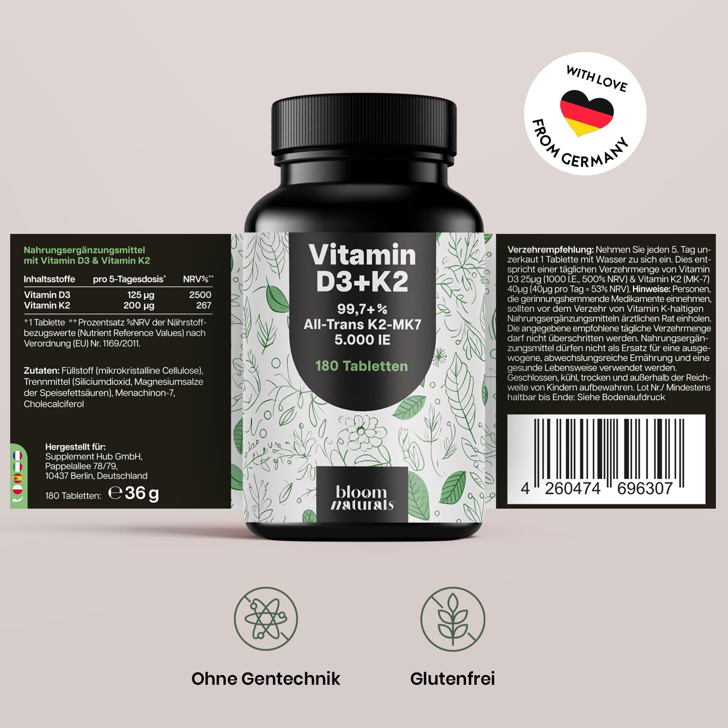 bloom-naturals-vitamin-d3-k2-5000-ie-tabletten-180-st-ck-hochdosiert image 6