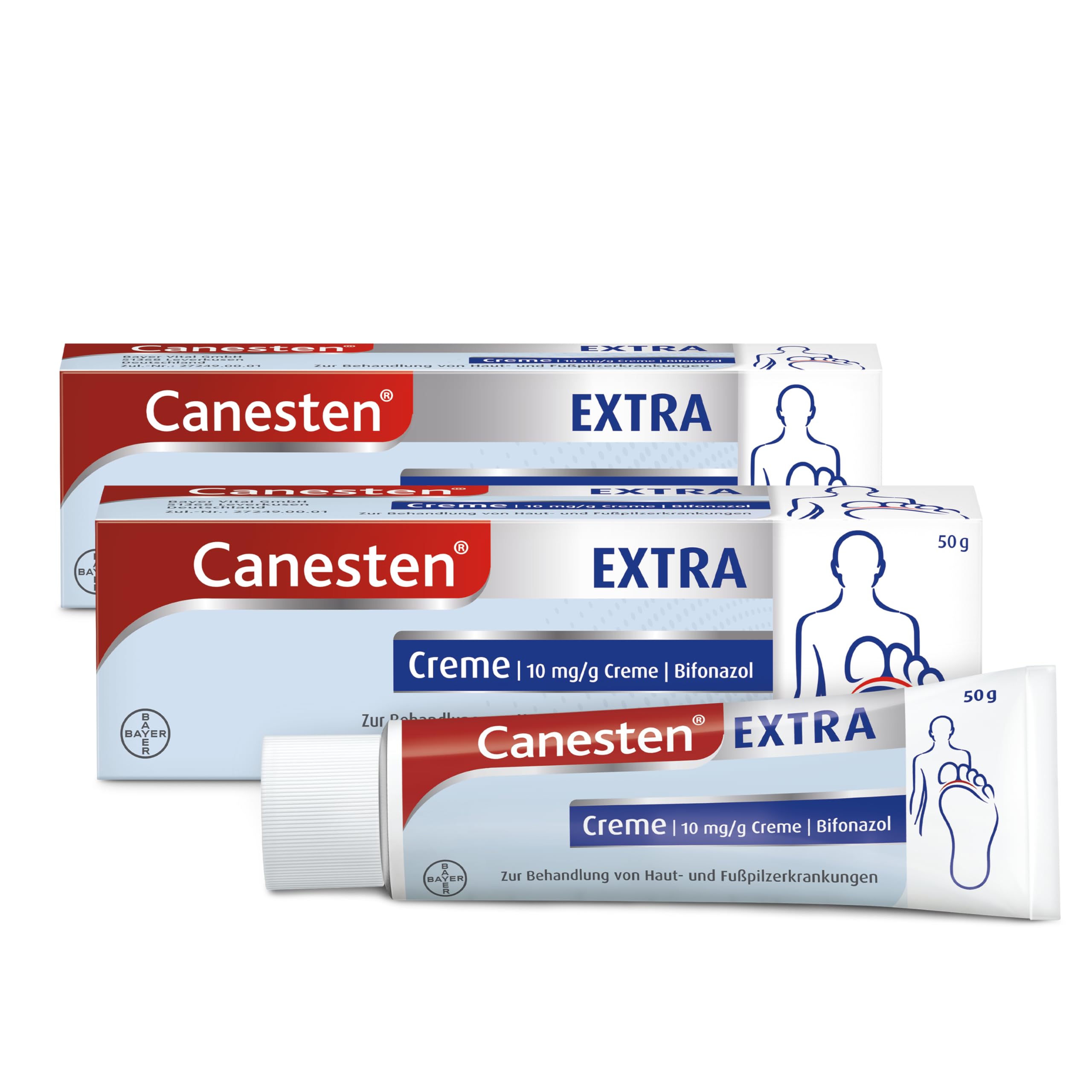 canesten-extra-creme-fu-pilz-creme-2-x-50-g-bifonazol image 1