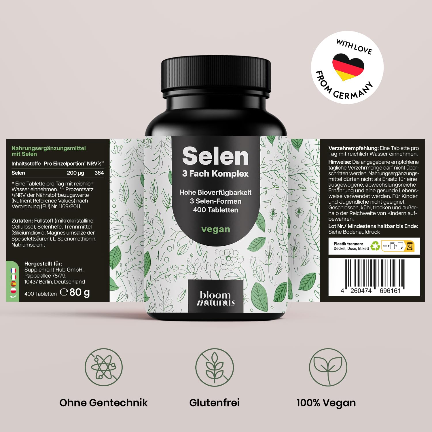 bloom-naturals-selen-tabletten-400-stk-200-g-3-fach-komplex-vegan image 2