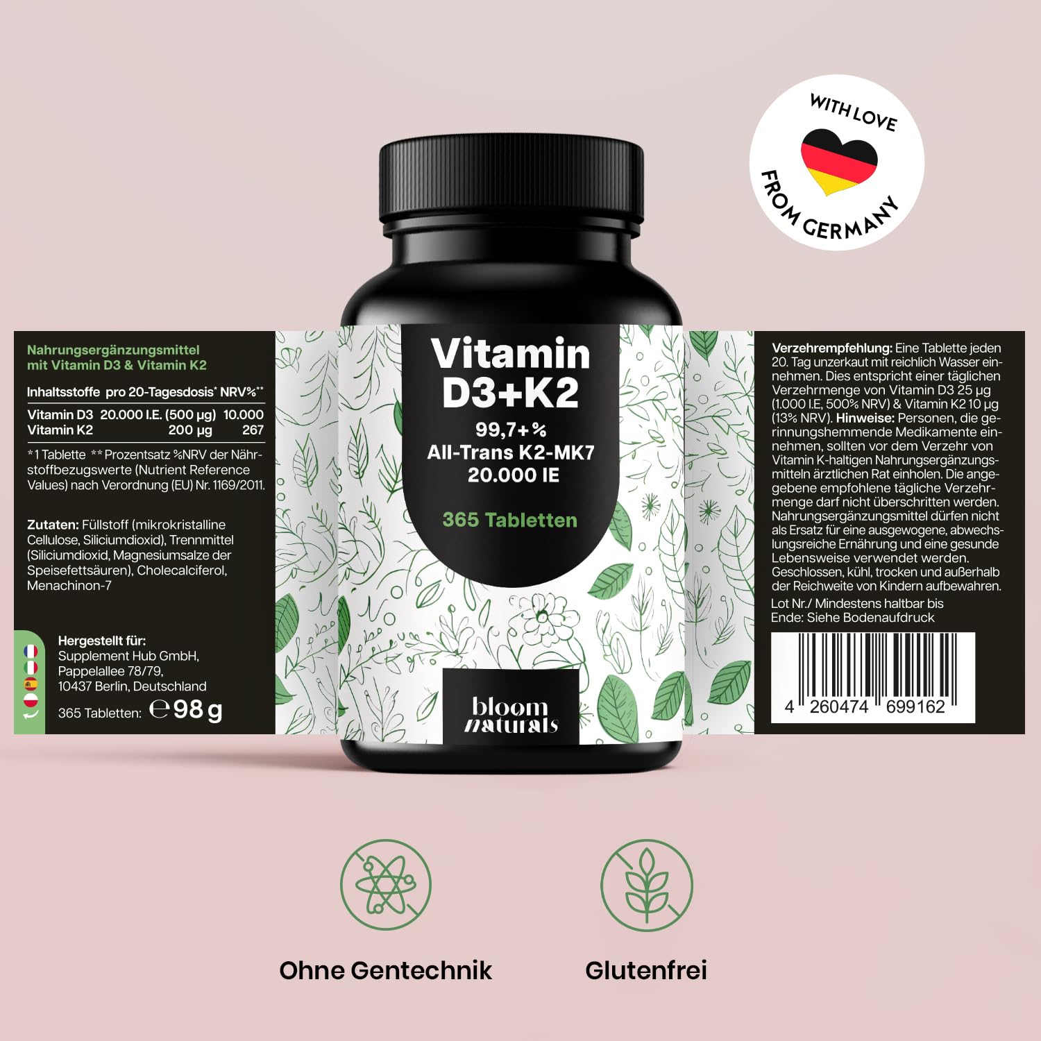 bloom-naturals-vitamin-d3-k2-20000-ie-tabletten-365-st-ck-depot image 6