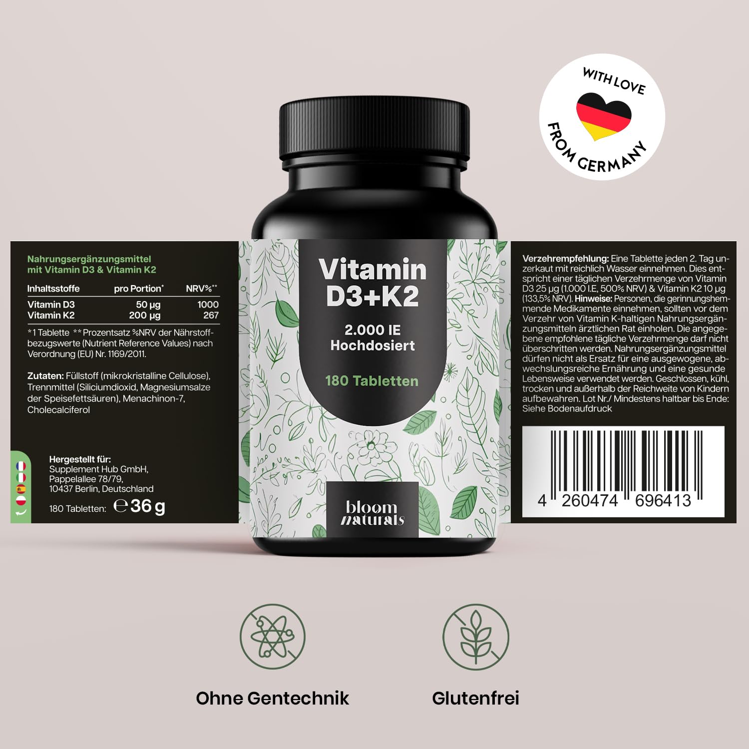 bloom-naturals-vitamin-d3-k2-tabletten-180-st-ck-2000-ie-hochdosiert image 6