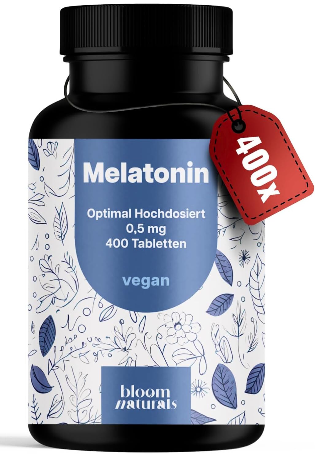 bloom-naturals-schlaf-bundle-melatonin-baldrian-magnesium-4er-set image 2