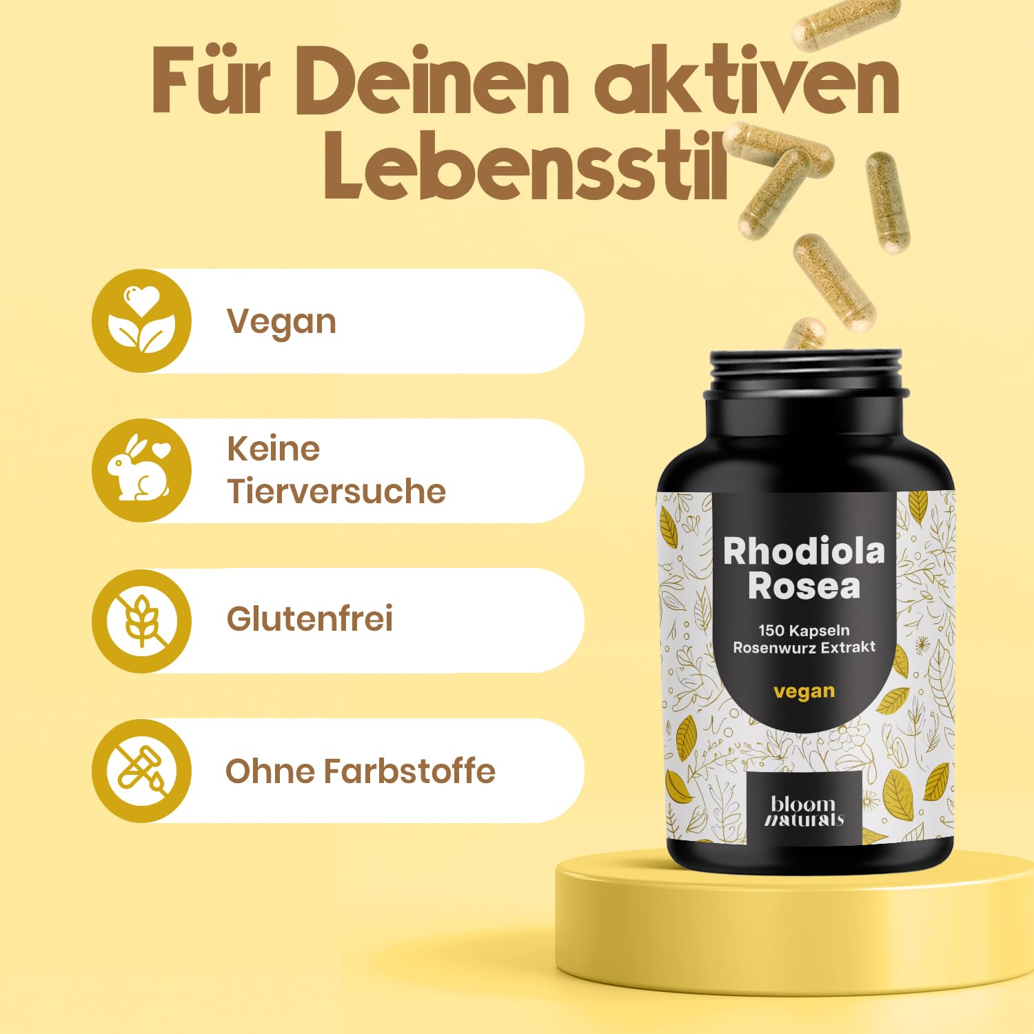 bloom-naturals-rhodiola-rosea-kapseln-150-st-ck-vegan image 4