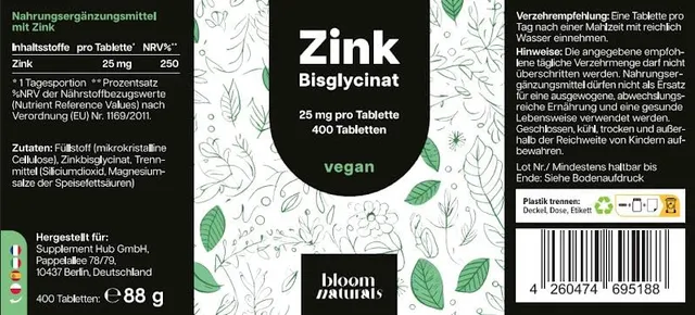 bloom-naturals-moringa-bio-kapseln-180-stk-3300-mg-vegan image 1