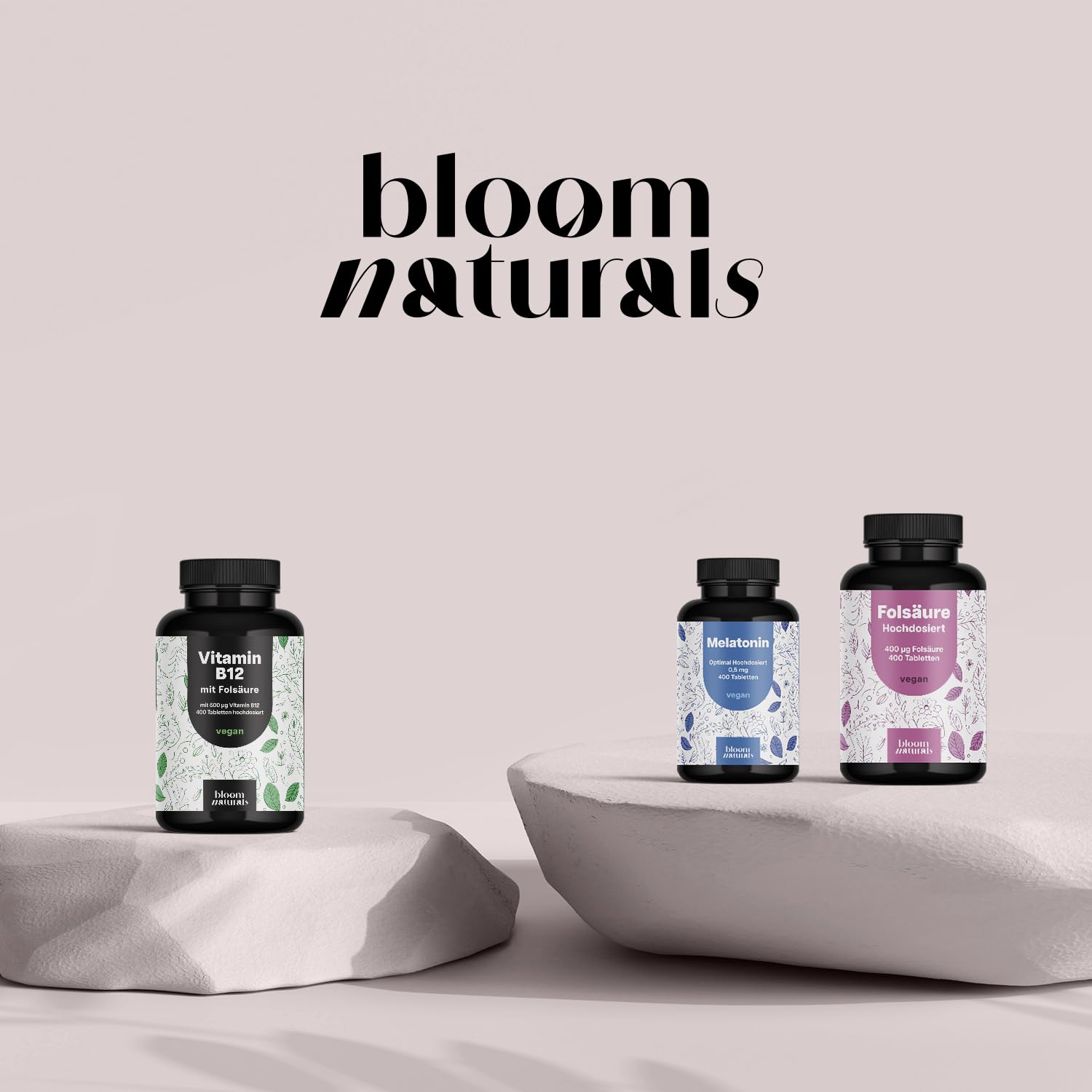 bloom-naturals-vitamin-b12-500-g-fols-ure-tabletten-400-vegan image 8