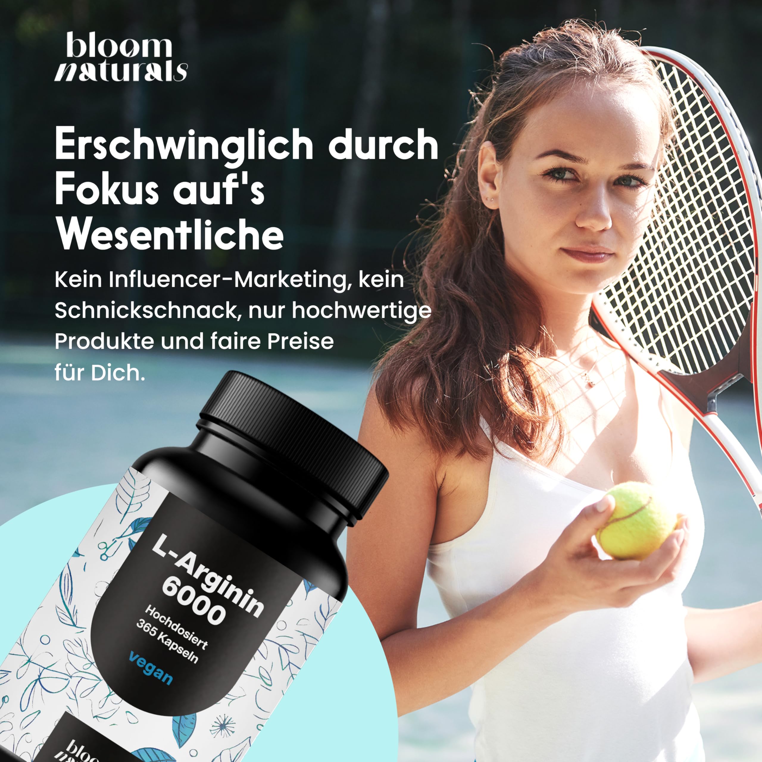 bloom-naturals-l-arginin-kapseln-365-stk-hochdosiert-vegan-aminos-ure image 5