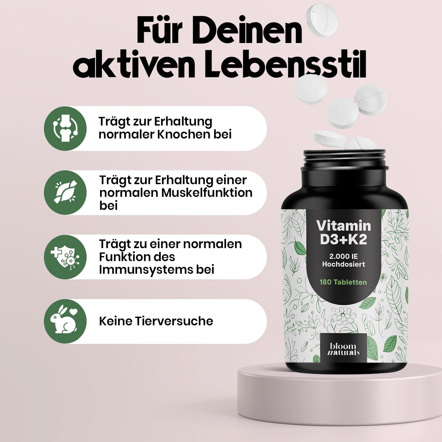bloom-naturals-vitamin-d3-k2-tabletten-180-st-ck-2000-ie-hochdosiert image 4