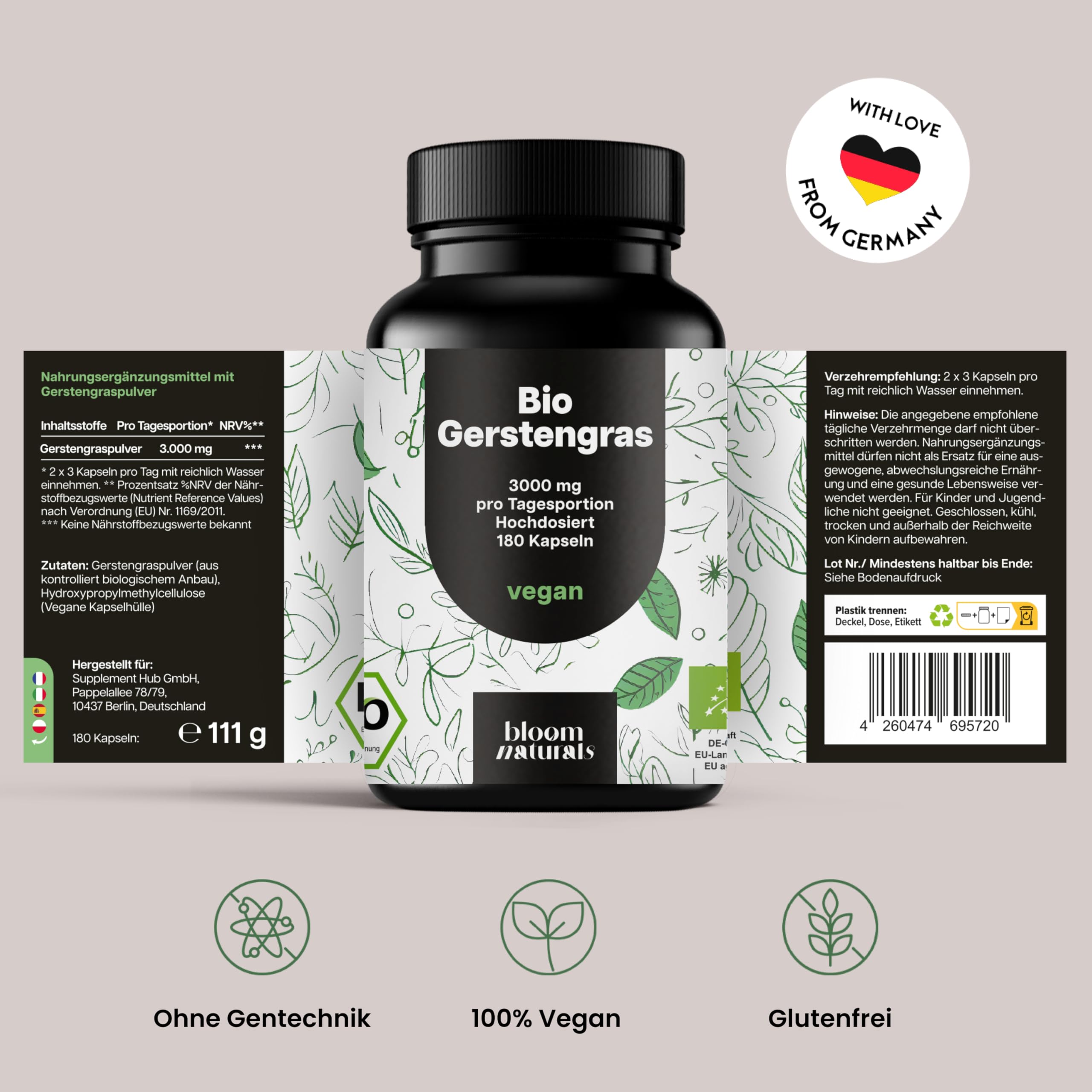 bloom-naturals-bio-gerstengras-3000mg-kapseln-180-st-ck-vegan image 6