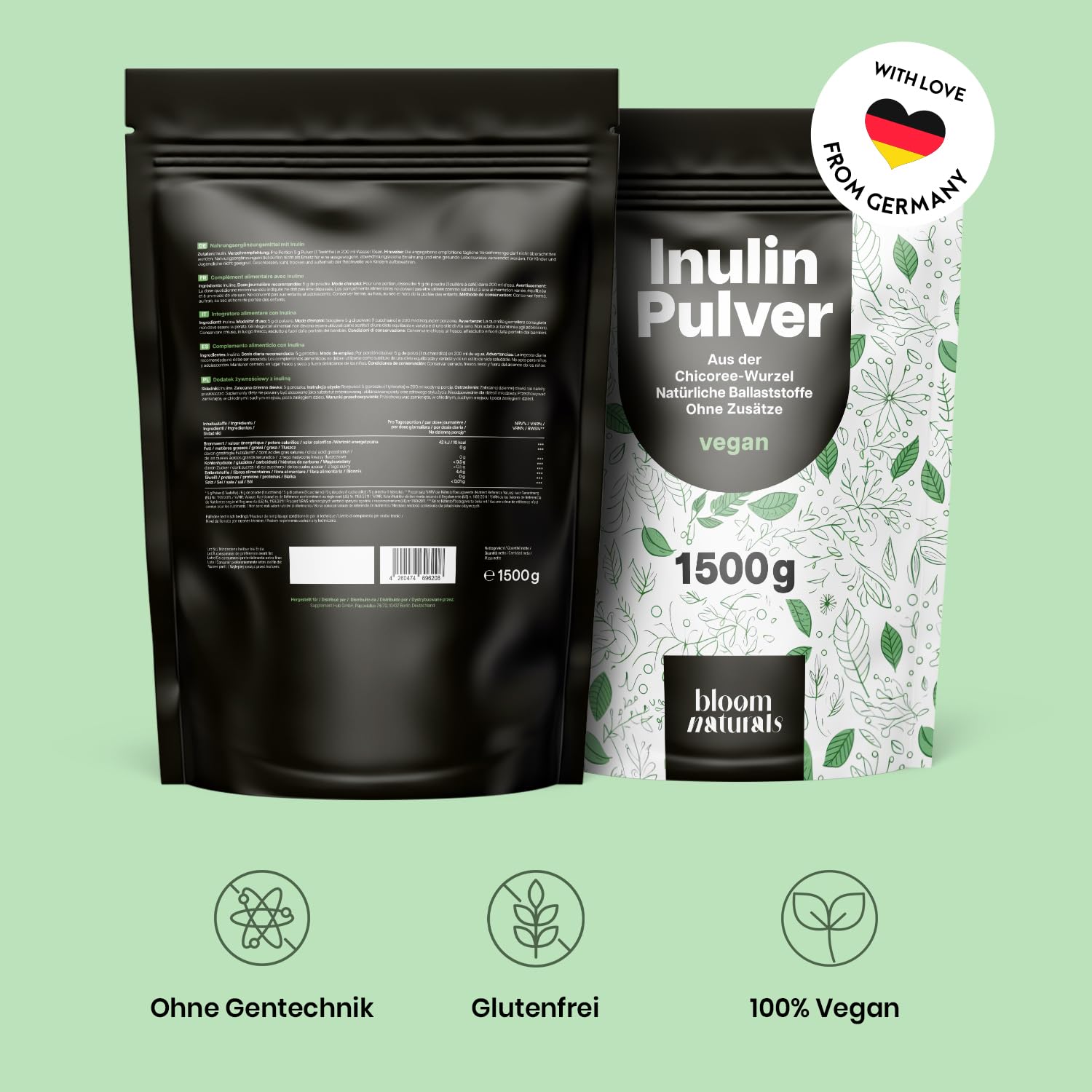 bloom-naturals-inulin-pulver-1500g-chicoree-vegan-ballaststoff image 6