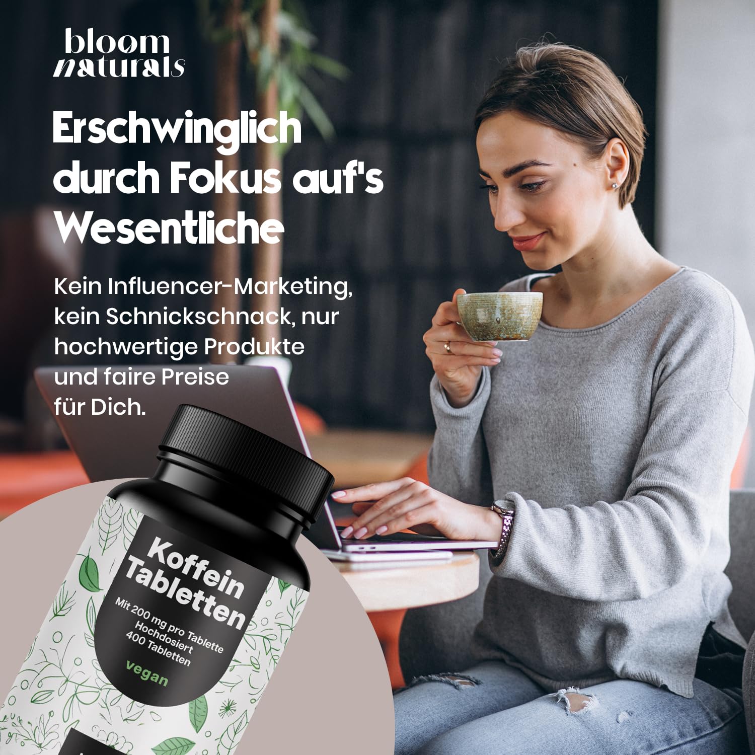 bloom-naturals-koffeintabletten-200-mg-400-tabletten-vegan-hochdosiert image 5