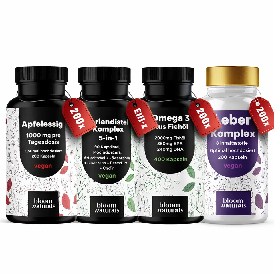 bloom-naturals-leber-gesundheit-bundle-4-fach-kur-mariendistel image 1