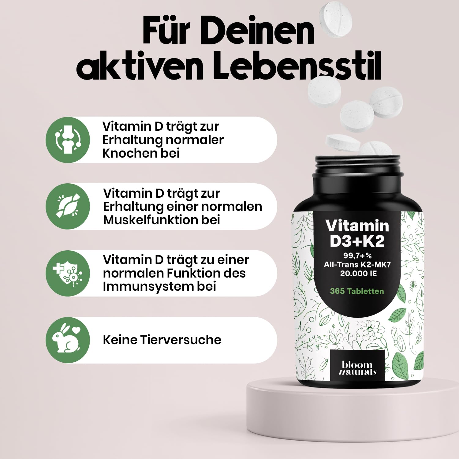 bloom-naturals-vitamin-d3-k2-20000-ie-tabletten-365-st-ck-depot image 4