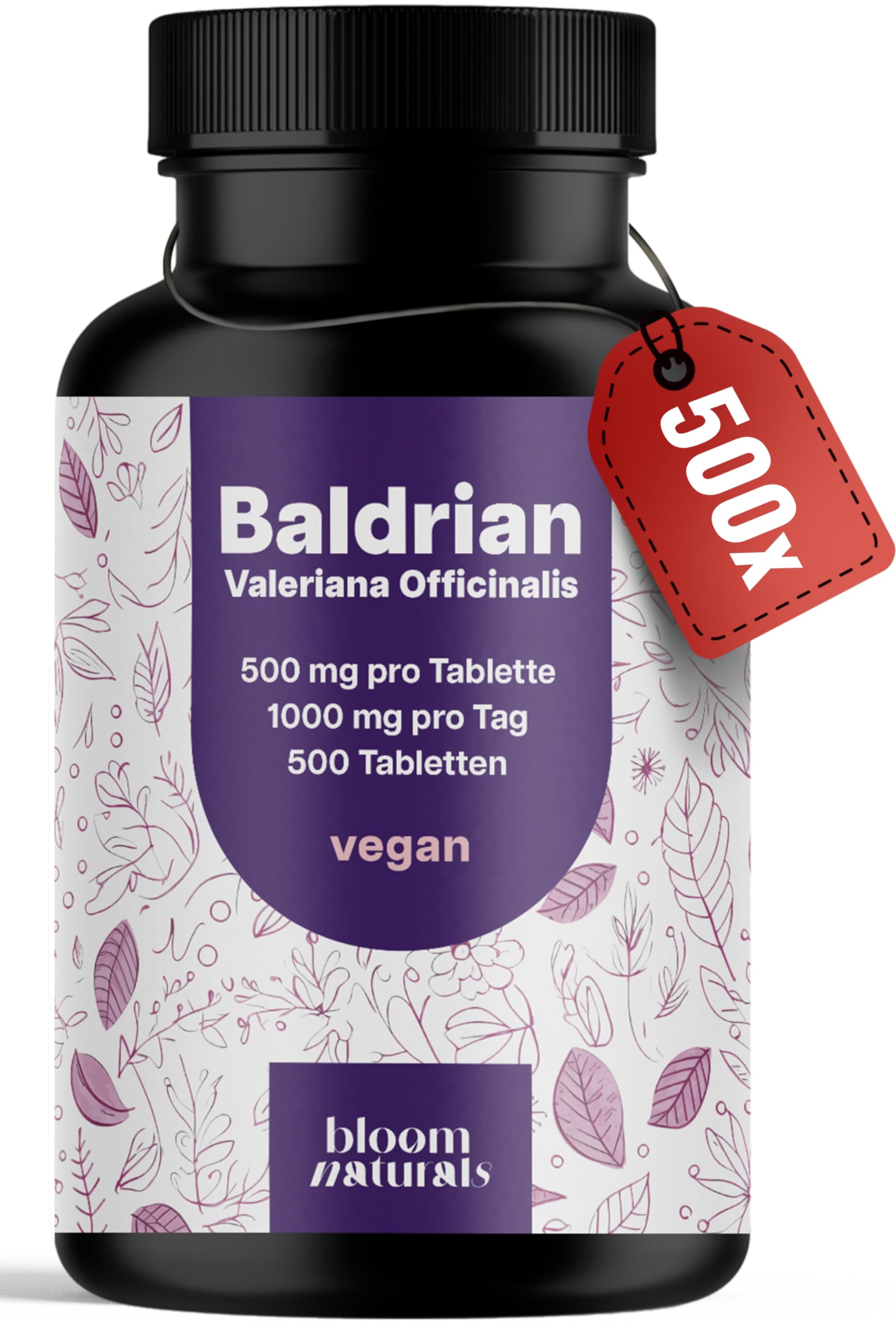 bloom-naturals-schlaf-bundle-melatonin-baldrian-magnesium-4er-set image 4