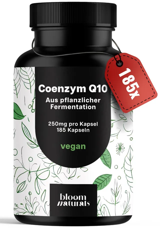 bloom-naturals-coenzym-q10-kapseln-185-st-ck-250-mg-vegan image 1