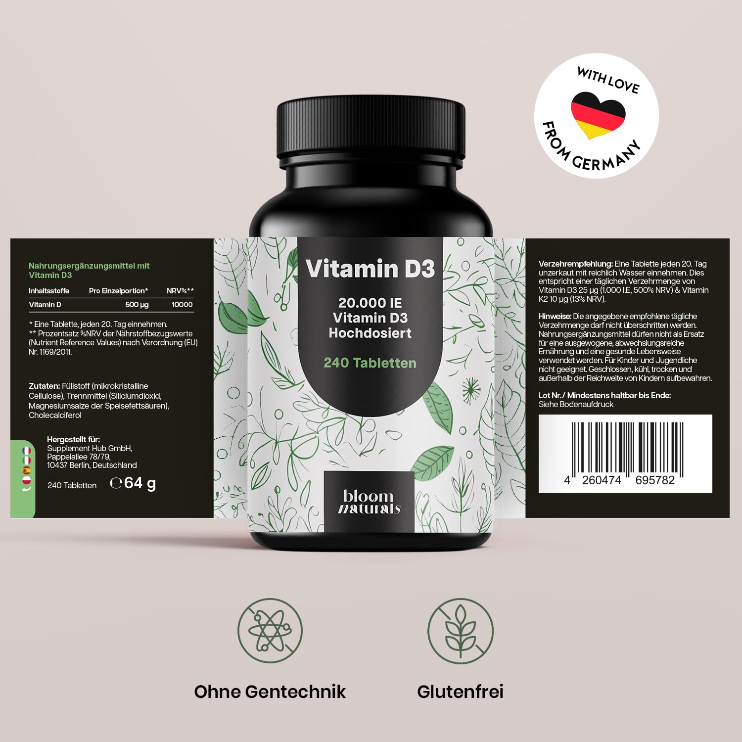 bloom-naturals-vitamin-d3-tabletten-20000-ie-240-st-ck-vegan image 6