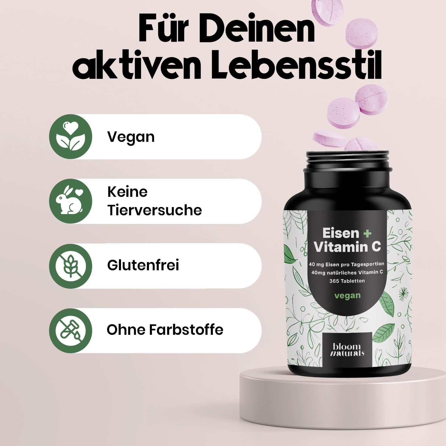 bloom-naturals-eisen-vitamin-c-tabletten-365-vegane-hochdosiert image 4