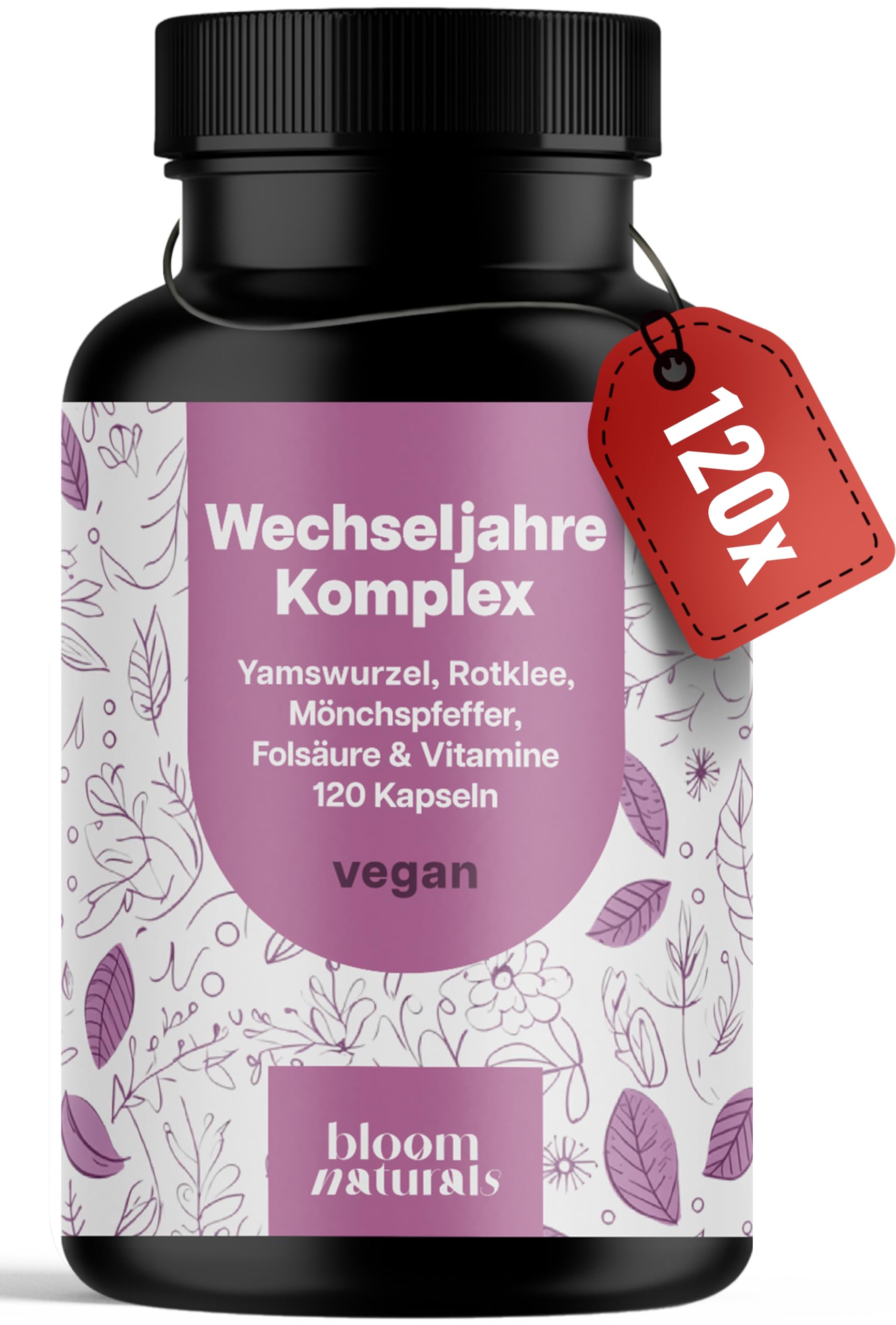 bloom-naturals-m-nchspfeffer-yamswurzel-kapseln-wechseljahre-120-st-ck image 1