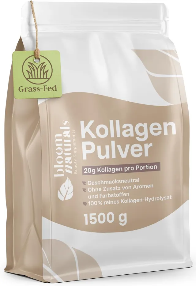bloom-naturals-collagen-pulver-1500g-neutral-typ-1-3-hochdosiert image 1